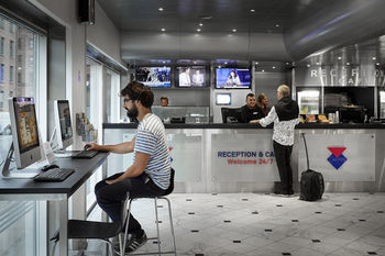 Check-in or Check-out Kiosk